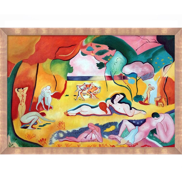 The Joy Of Life By Henri Matisse With Blushing Rose Gold Frame